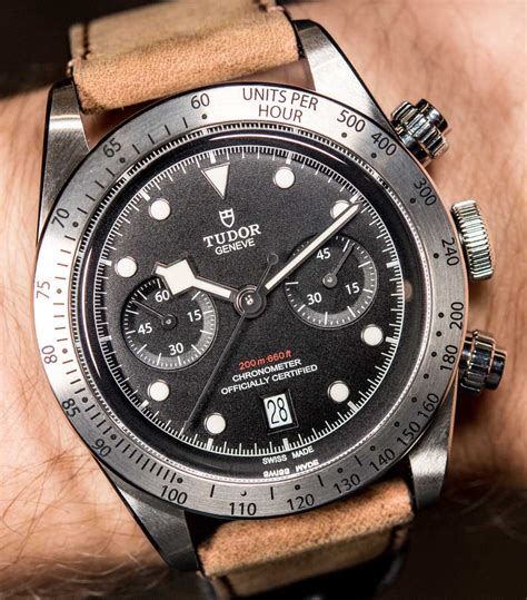 tudor black bay chronograph thickness|tudor black bay chrono price.